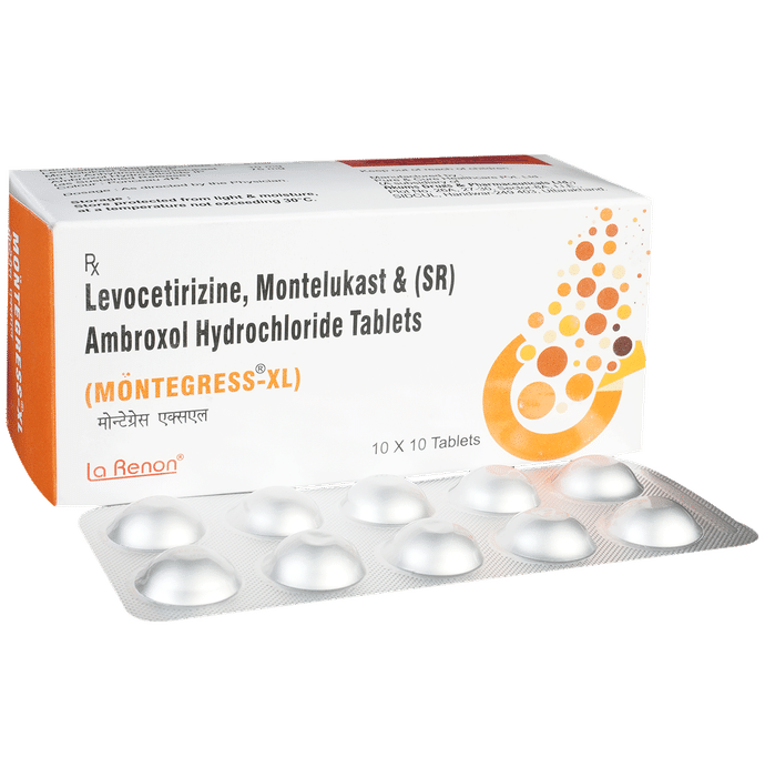 Montegress-XL Tablet SR - Classic Derma