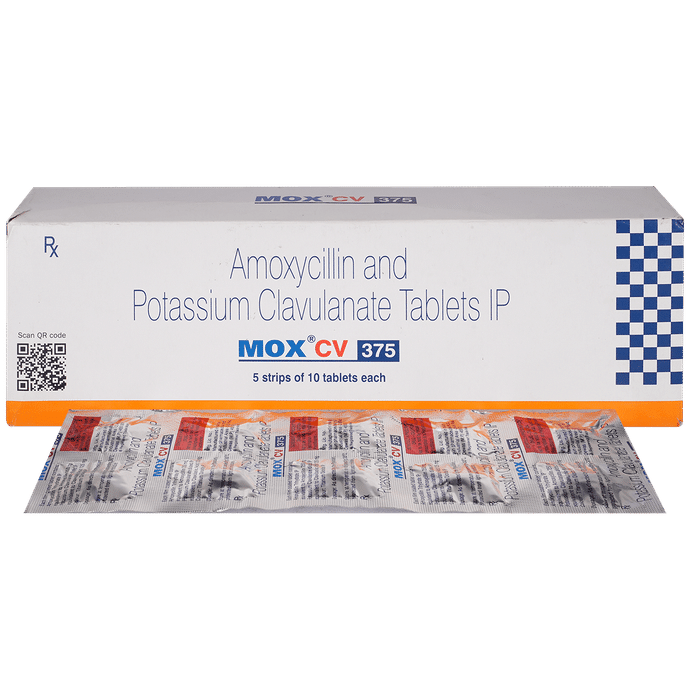 Mox CV 375 Tablet - Classic Derma