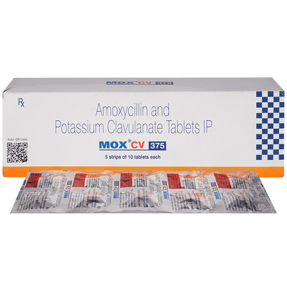Mox CV 375 Tablet - Classic Derma