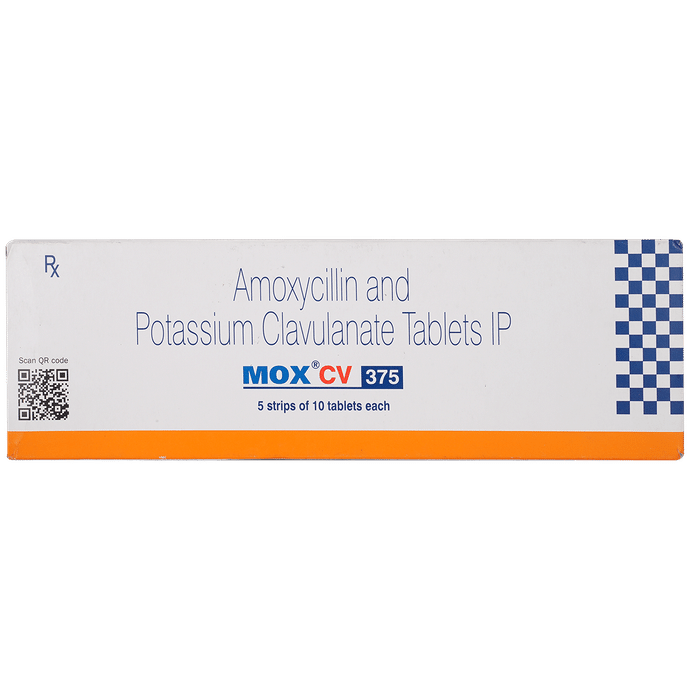 Mox CV 375 Tablet