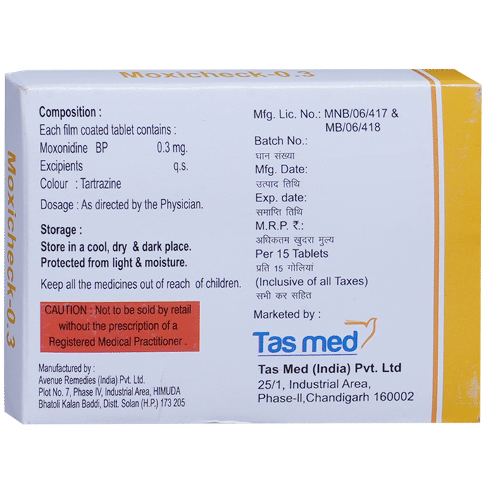 Moxicheck 0.3 Tablet