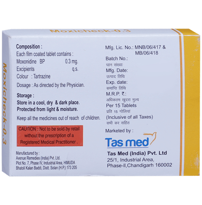 Moxicheck 0.3 Tablet