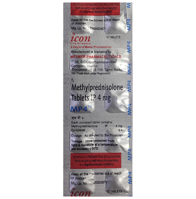MP 4mg Tablet - Classic Derma