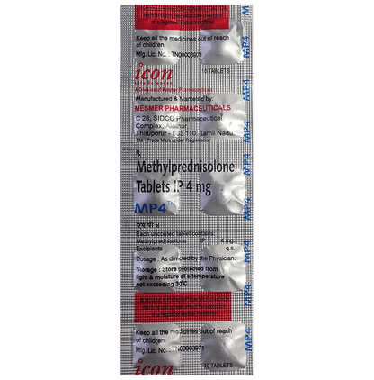 MP 4mg Tablet - Classic Derma