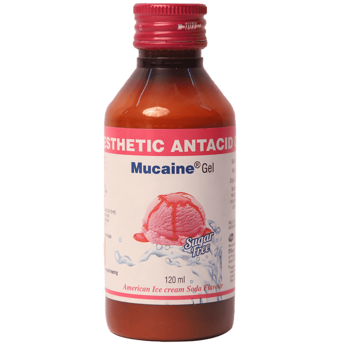 Mucaine Gel American Ice Cream Sugar Free - Classic Derma