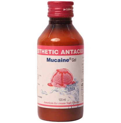 Mucaine Gel American Ice Cream Sugar Free - Classic Derma