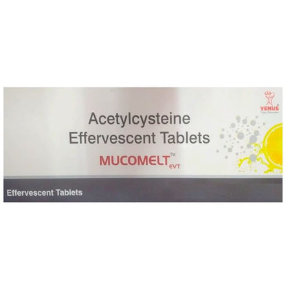 Mucomelt EVT Effervescent Tablet Lemon - Classic Derma