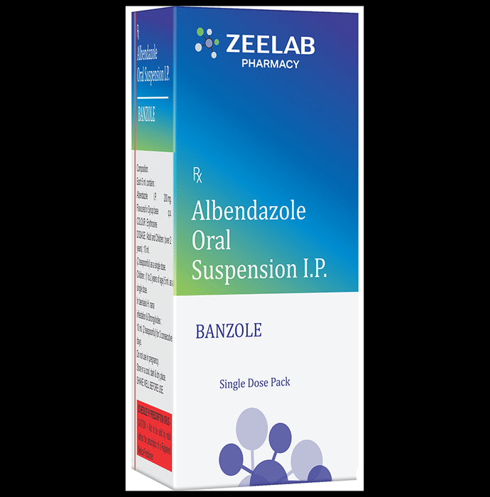 Banzole Oral Suspension - Classic Derma