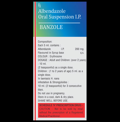 Banzole Oral Suspension
