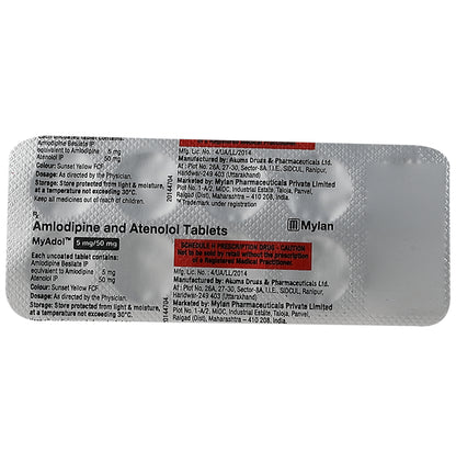 Myadol 5mg/50mg Tablet