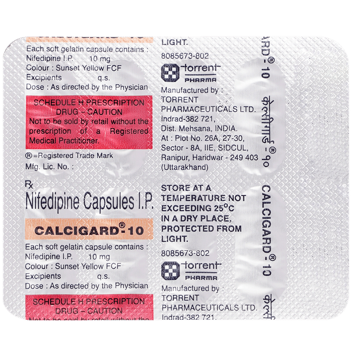 Calcigard 10 Capsule