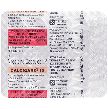 Calcigard 10 Capsule