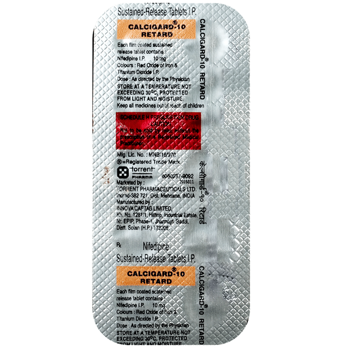 Buy Calcigard 10 Retard Tablet SR Online | Classic Derma – Classic ...