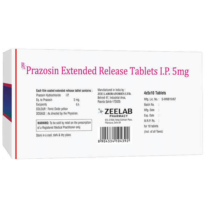Zosimin 5 ER Tablet