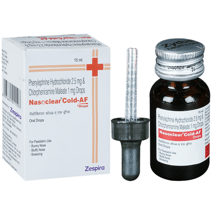 Nasoclear Cold-AF Oral Drops - Classic Derma
