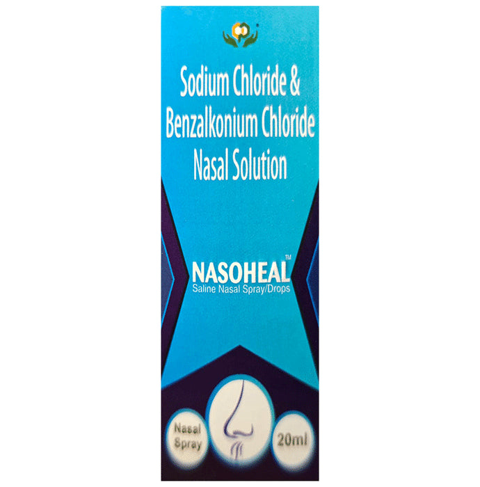 Nasoheal Saline Nasal Spray/Drop - Classic Derma
