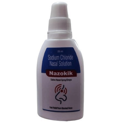 Nazokik Saline Nasal Spray/Drops - Classic Derma