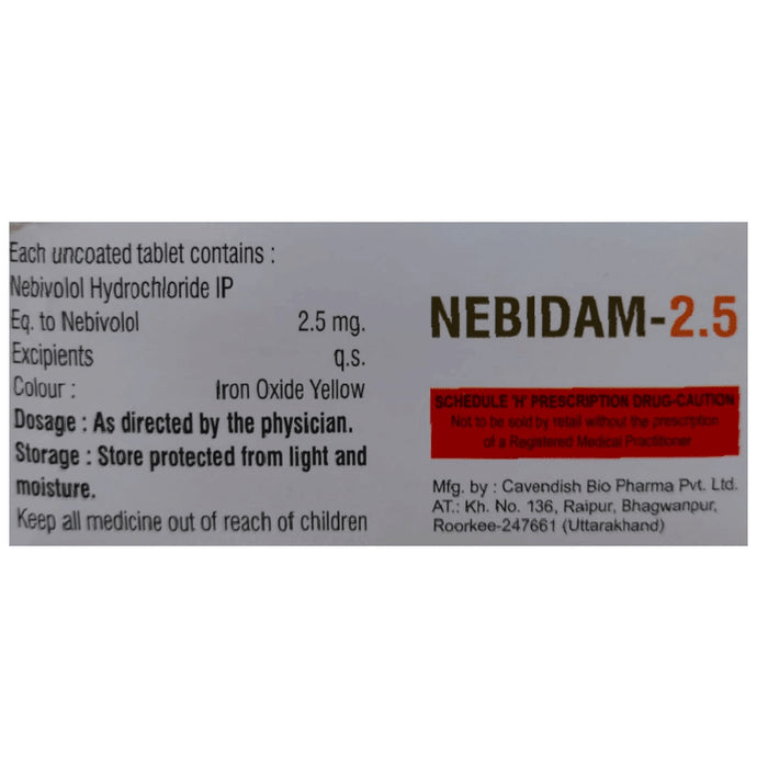 Nebidam 2.5 Tablet