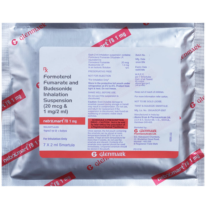 Nebzmart FB 1mg Smartules 2ml