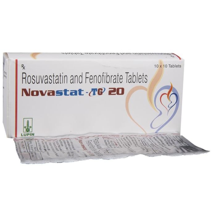 Novastat-TG 20 Tablet - Classic Derma
