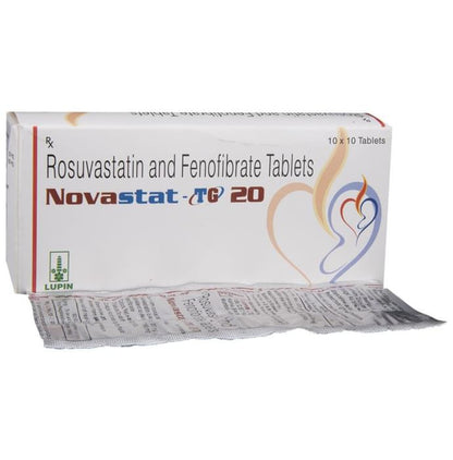Novastat-TG 20 Tablet - Classic Derma