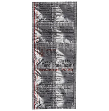 Novastat-TG 20 Tablet