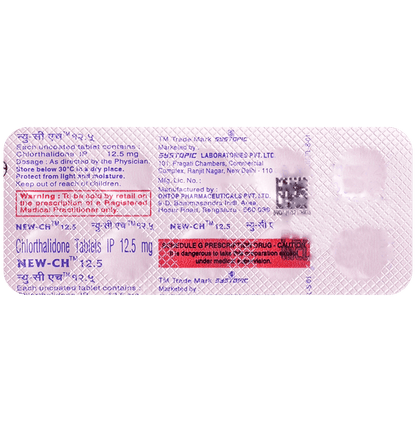 New CH 12.5mg Tablet