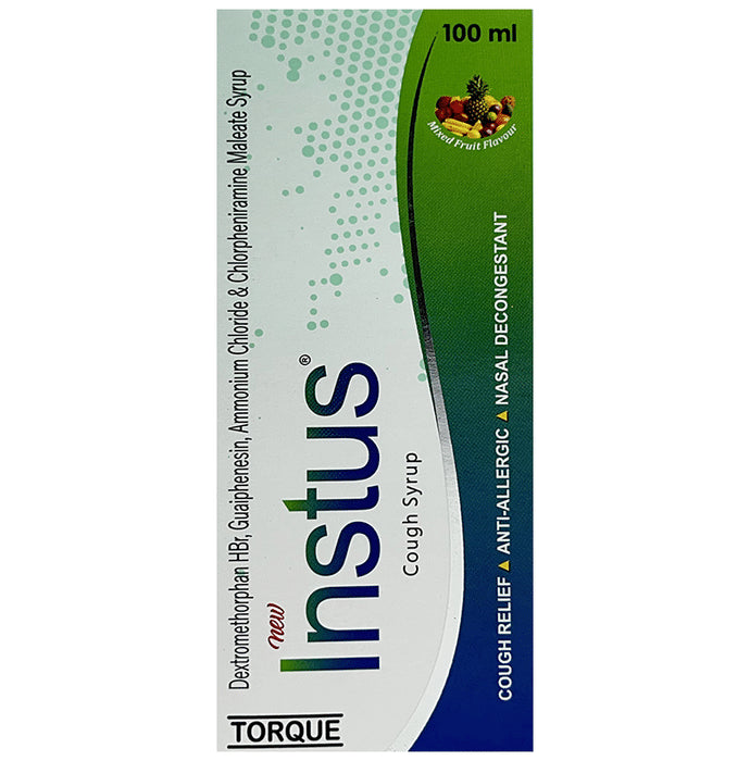 New Instus Cough Syrup Mixed Fruit - Classic Derma