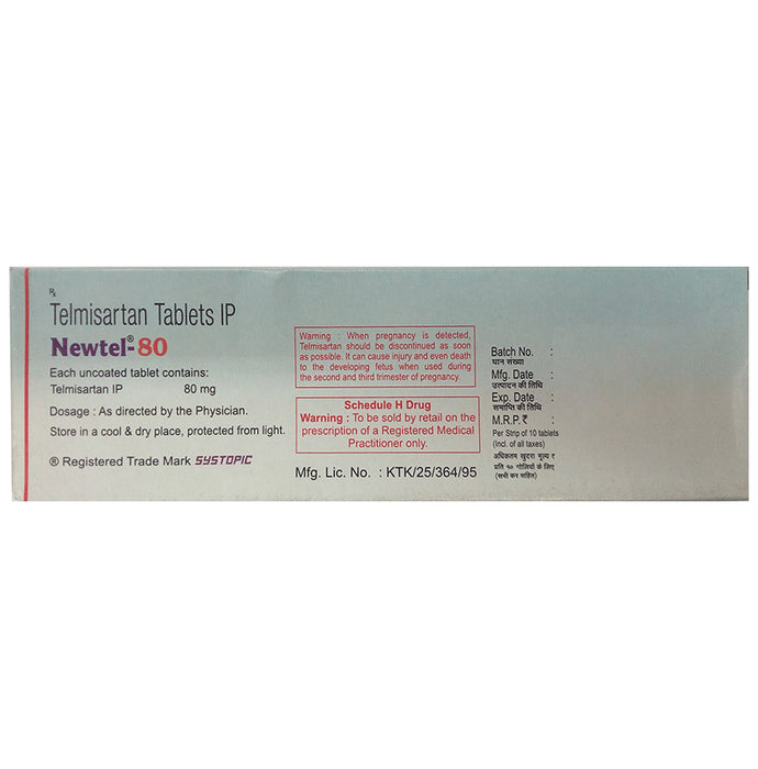 Buy Newtel 80 Tablet Online | Classic Derma – Classic Derma-UAE