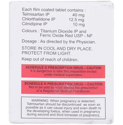 Nexovas TC 40mg/10mg/12.5mg Tablet