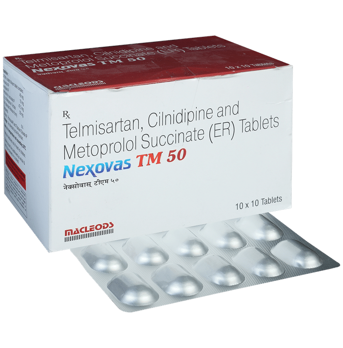 Nexovas TM 50 Tablet ER - Classic Derma