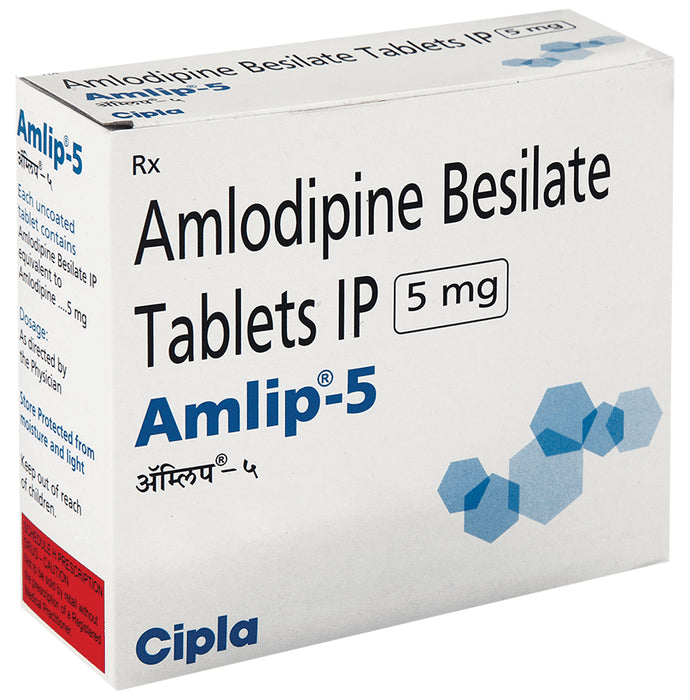 Amlip 5 Tablet - Classic Derma