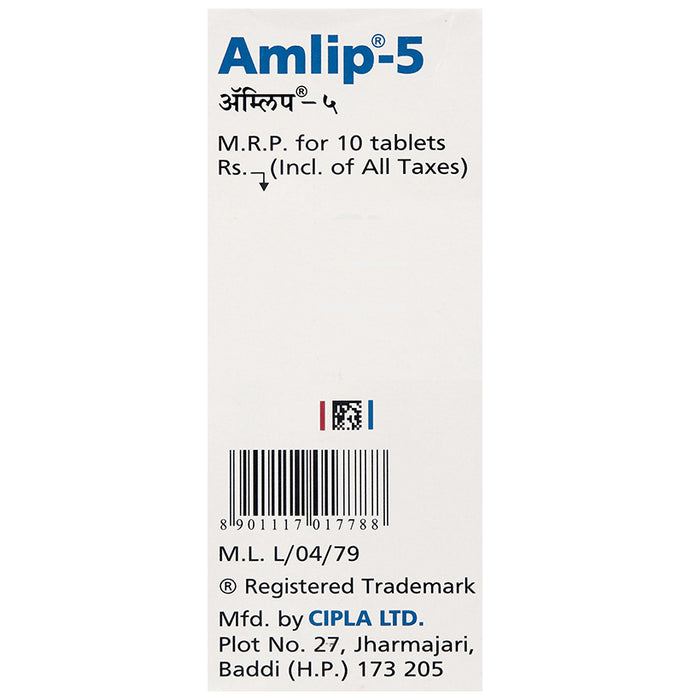 Amlip 5 Tablet