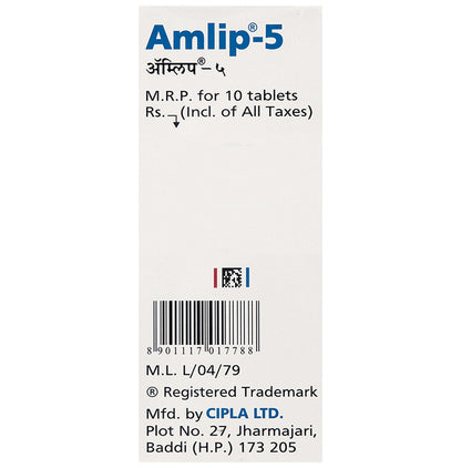 Amlip 5 Tablet