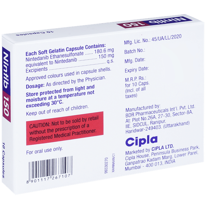 Nintib 150 Soft Gelatin Capsule