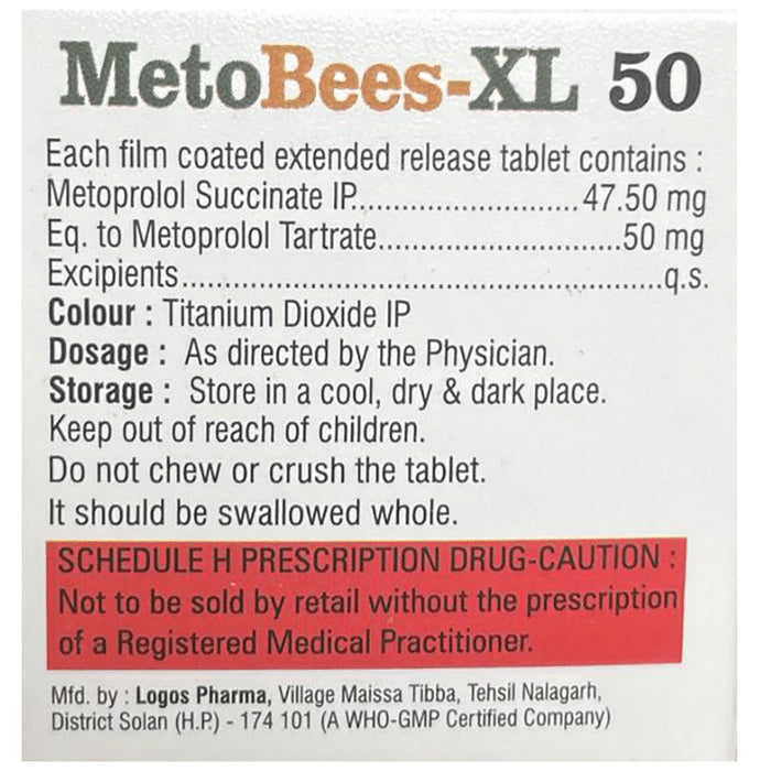 Metobees XL 50 Tablet