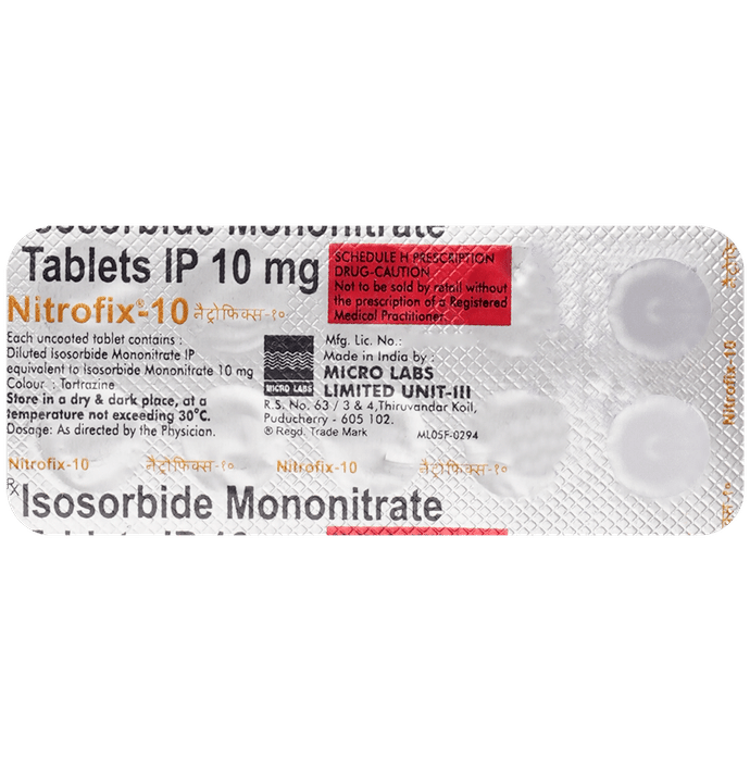 Nitrofix 10 Tablet