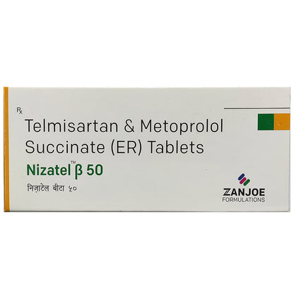 Nizatel Beta 50 Tablet ER - Classic Derma