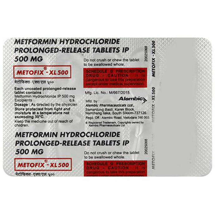 Metofix-XL 500 Tablet