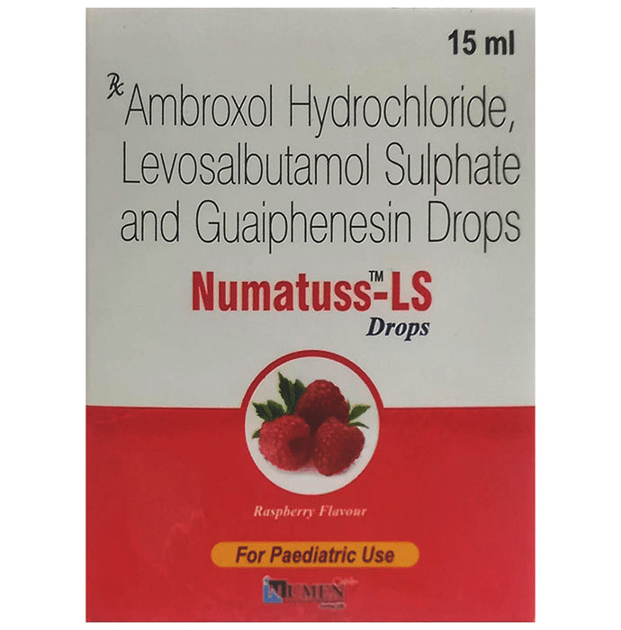 Numatuss-LS Oral Drops Raspberry - Classic Derma