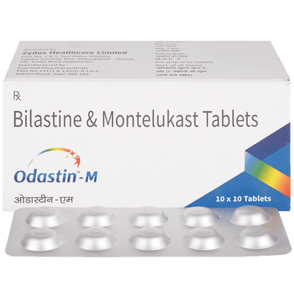 Odastin M 20mg/10mg Tablet - Classic Derma