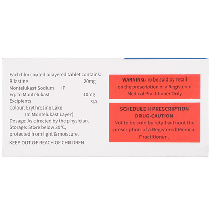Odastin M 20mg/10mg Tablet