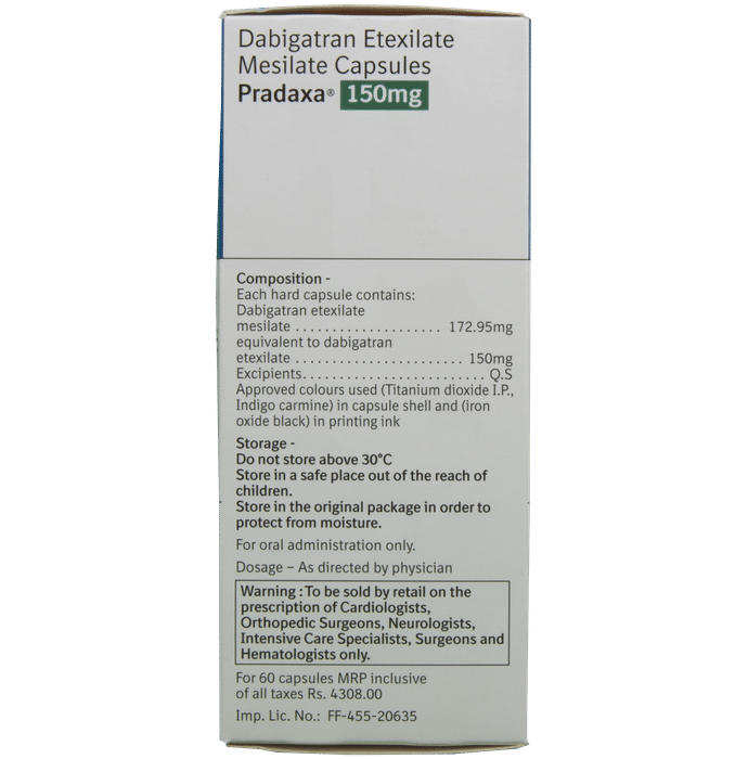 Pradaxa 150mg Capsule