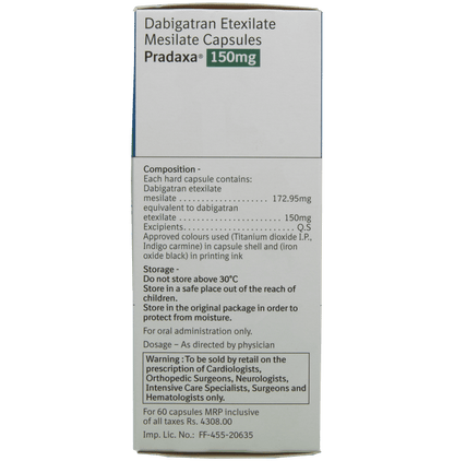 Pradaxa 150mg Capsule