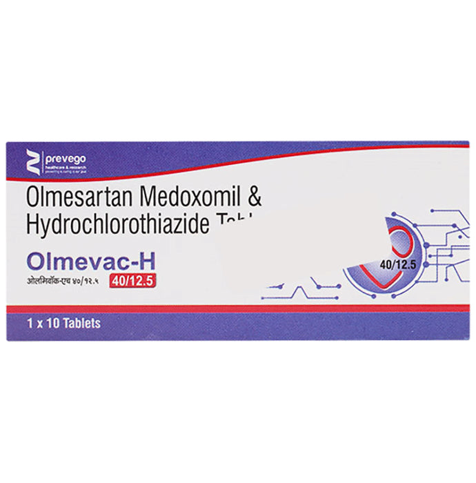 Olmevac-H 40/12.5 Tablet - Classic Derma