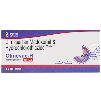 Olmevac-H 40/12.5 Tablet - Classic Derma