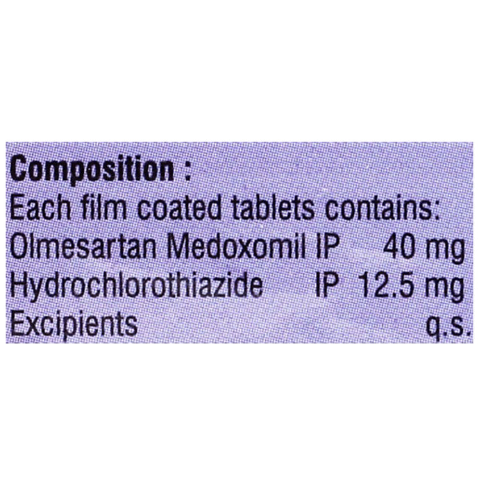 Olmevac-H 40/12.5 Tablet