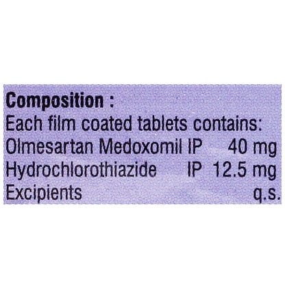 Olmevac-H 40/12.5 Tablet