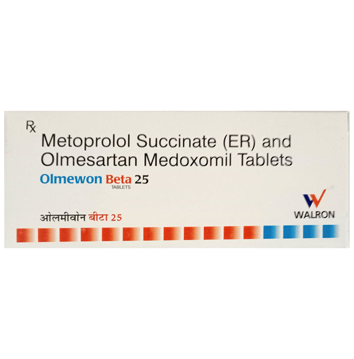 Olmewon Beta 25 Tablet ER - Classic Derma