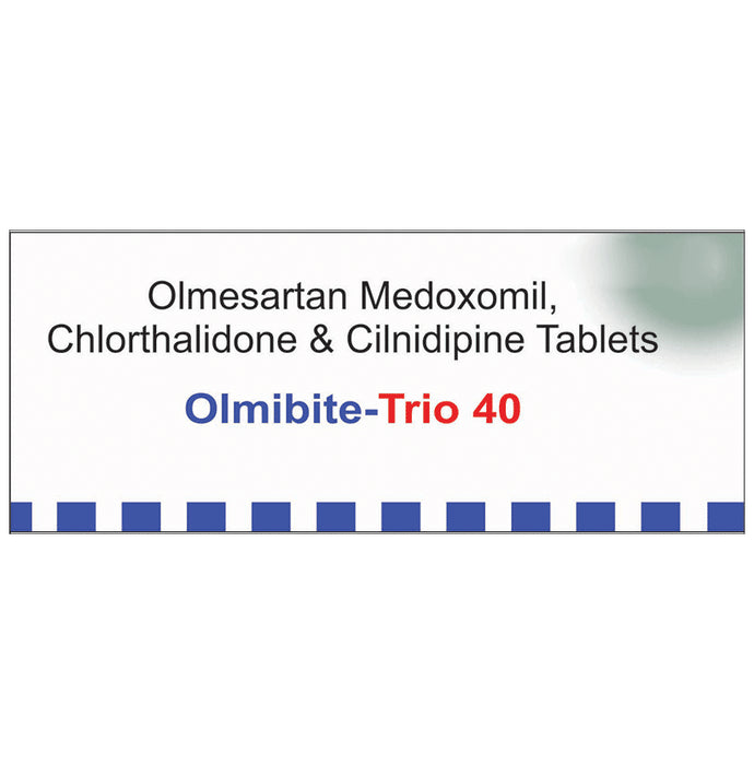 Olmibite-Trio 40 Tablet - Classic Derma